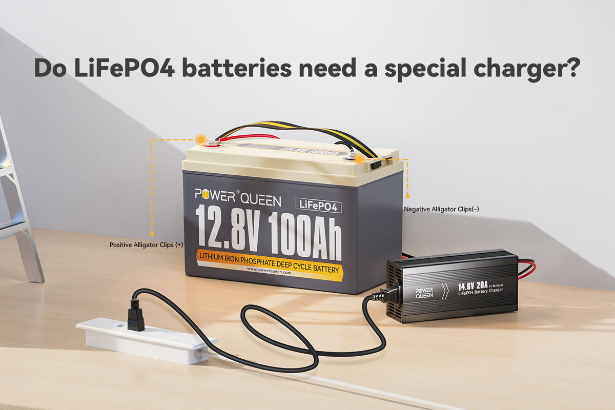Do LiFePO4 batteries need a special charger?
