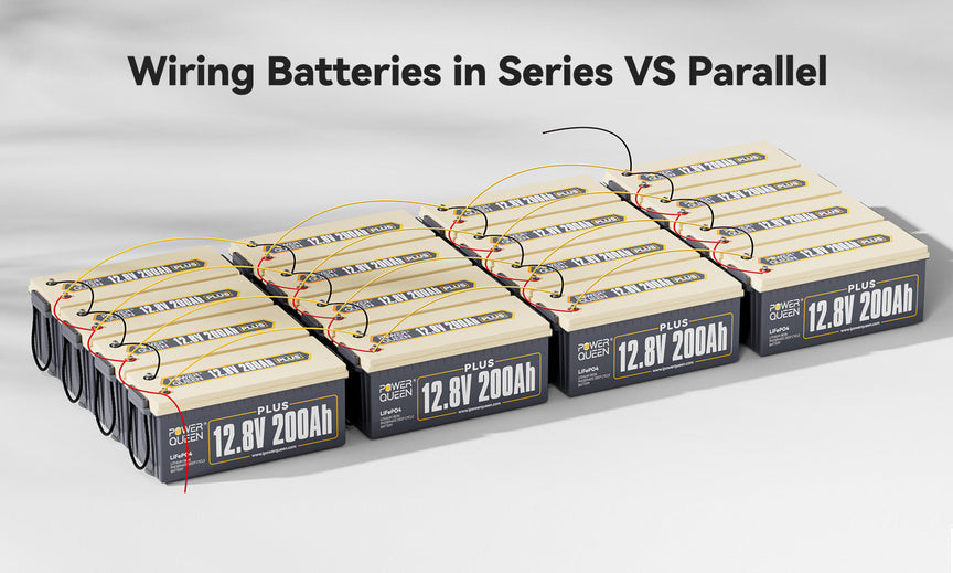 How To Wire Batteries in Series and Parallel