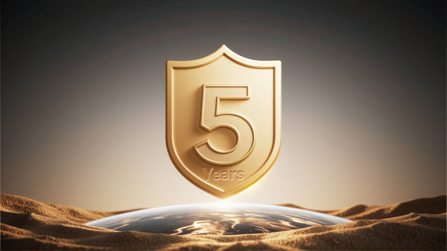 5-Year Warranty