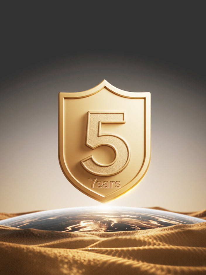 5-Year Warranty