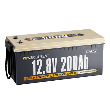 Power Queen 12V 200Ah LiFePO4 Battery