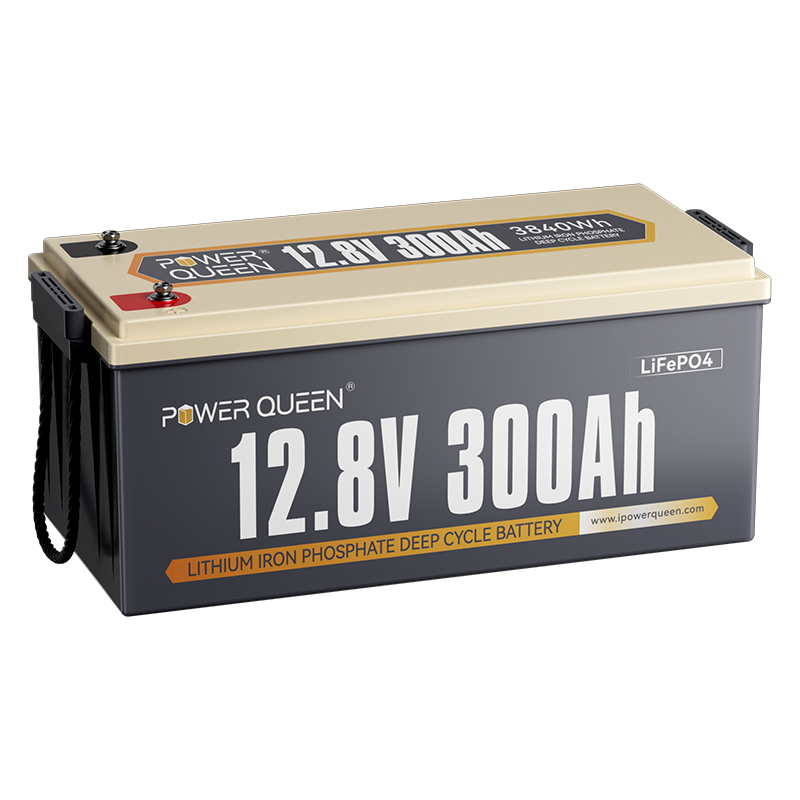 Power Queen 12V 300Ah LiFePO4 Battery