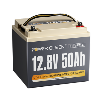 Power Queen 12V 50Ah LiFePO4 Battery