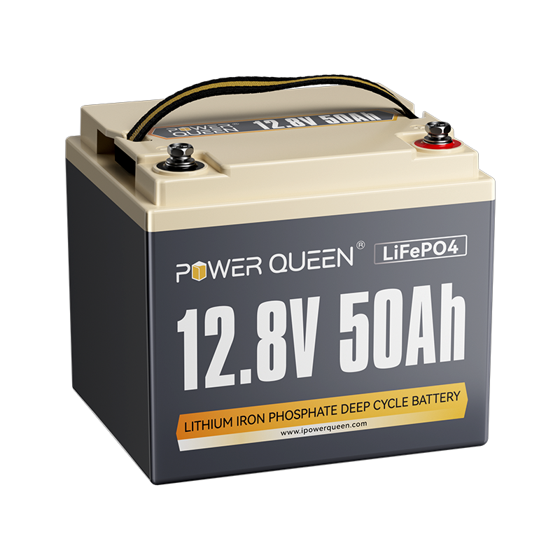 Power Queen 12V 50Ah LiFePO4 Battery