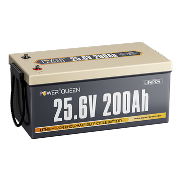 Power Queen 24V 200Ah LiFePO4 Battery