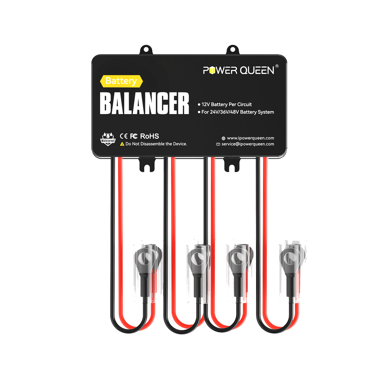 Power Queen Battery Balancer 48V Battery Equalizer for 24V/36V/48V Battery Bank