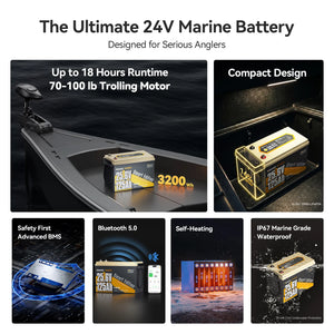 Batterie LiFePO4 Power Queen 12 V 200 Ah