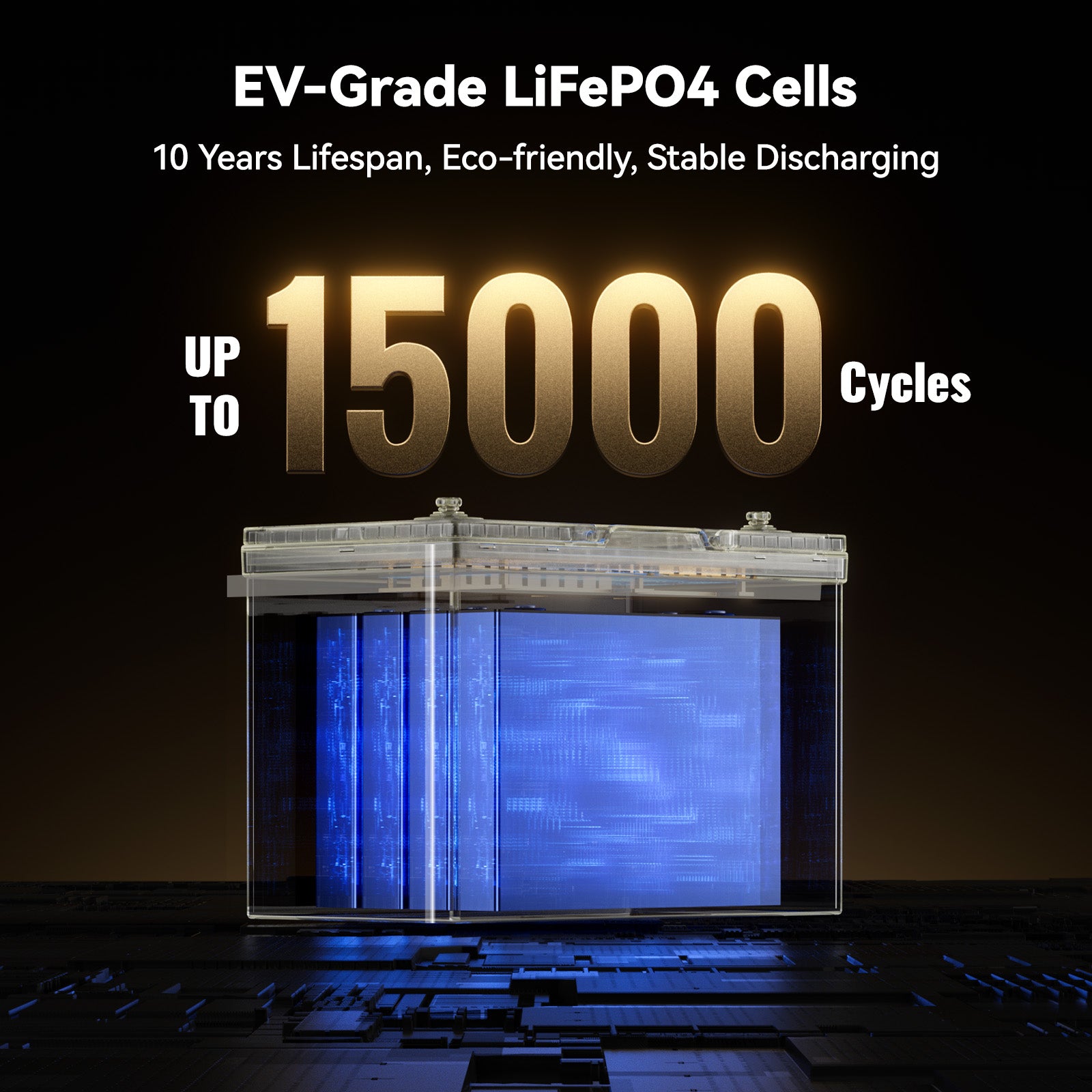 Batterie LiFePO4 Power Queen 12 V 200 Ah