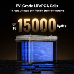 Batterie LiFePO4 Power Queen 12 V 200 Ah