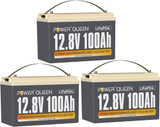 Power Queen 12V 100Ah LiFePO4 Battery