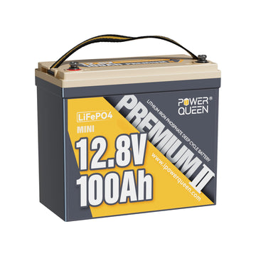 Batterie LiFePO4 Power Queen 12 V 100 Ah Mini