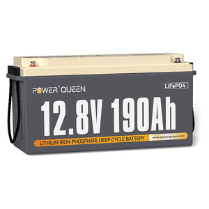 Like New Power Queen 12.8V 190Ah LiFePO4 Battery with 150A BMS