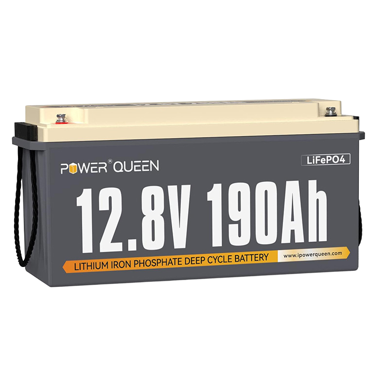 Like New Power Queen 12.8V 190Ah LiFePO4 Battery with 150A BMS