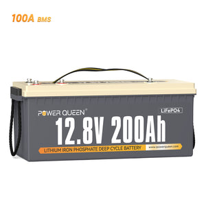 Power Queen 12V 200Ah LiFePO4 Battery