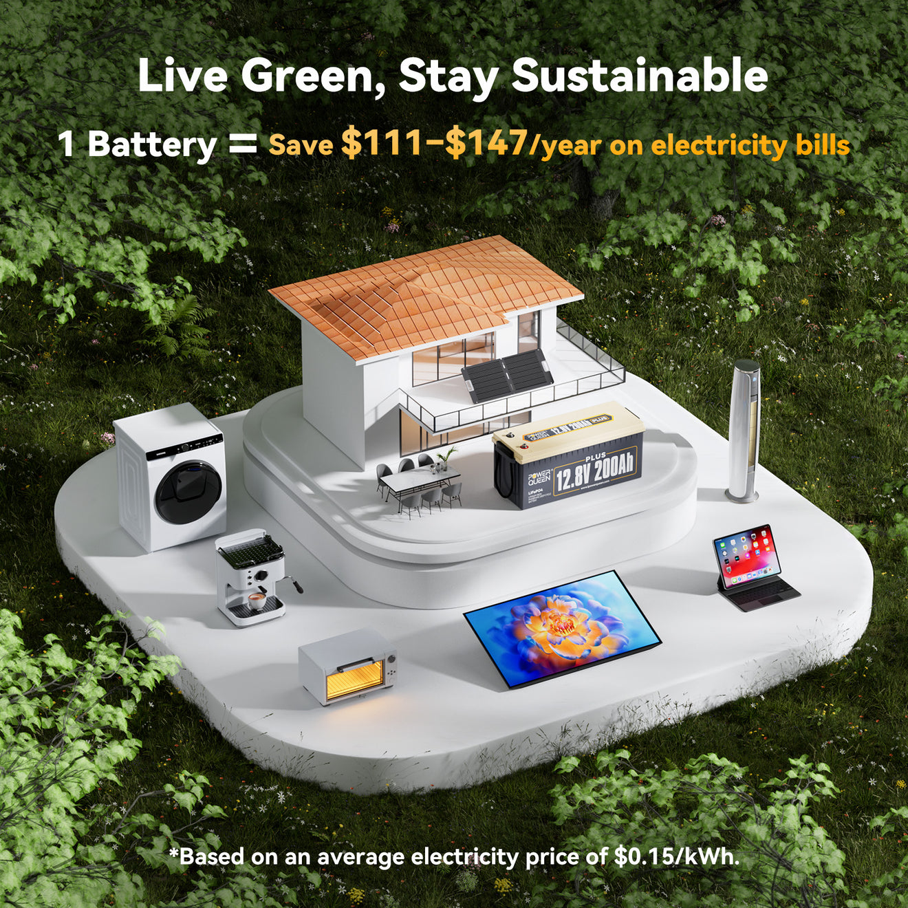 12V 200Ah Plus LiFePO4 Battery