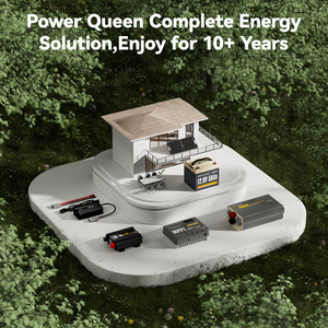 Power Queen 12V 50Ah LiFePO4 Battery