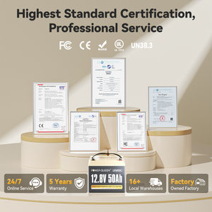 Power Queen 12V 50Ah LiFePO4 Battery