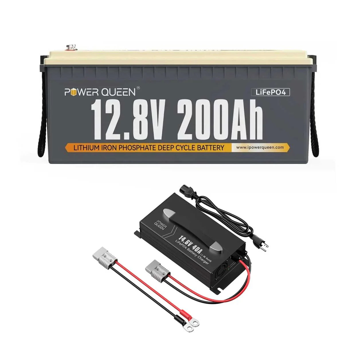Batterie LiFePO4 Power Queen 12 V 200 Ah