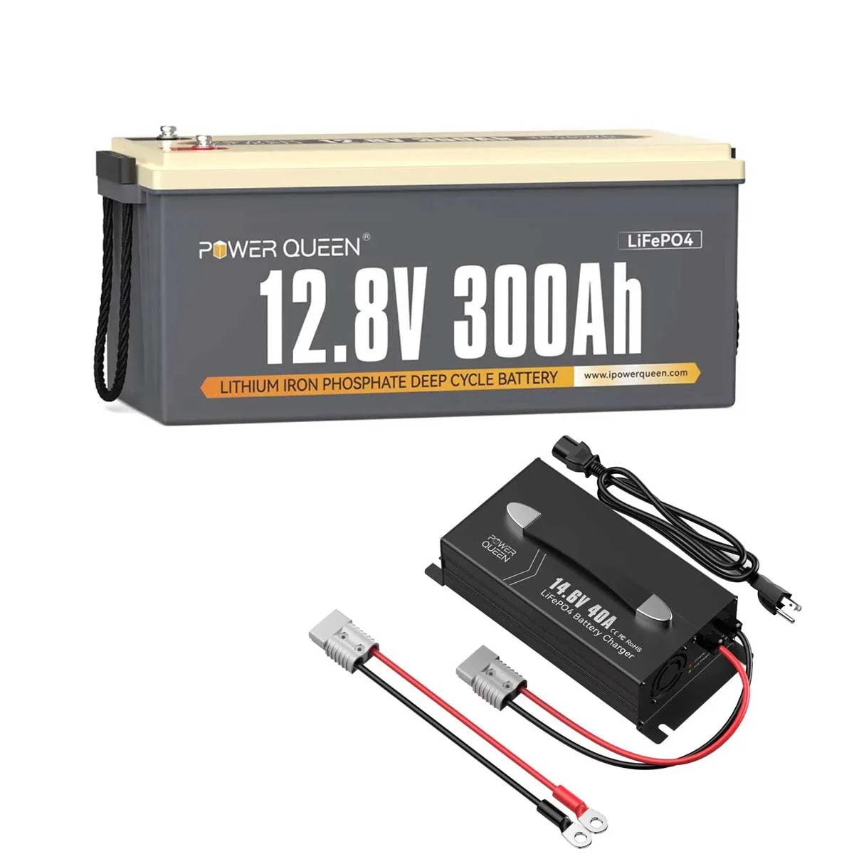 Batterie LiFePO4 Power Queen 12 V 300 Ah