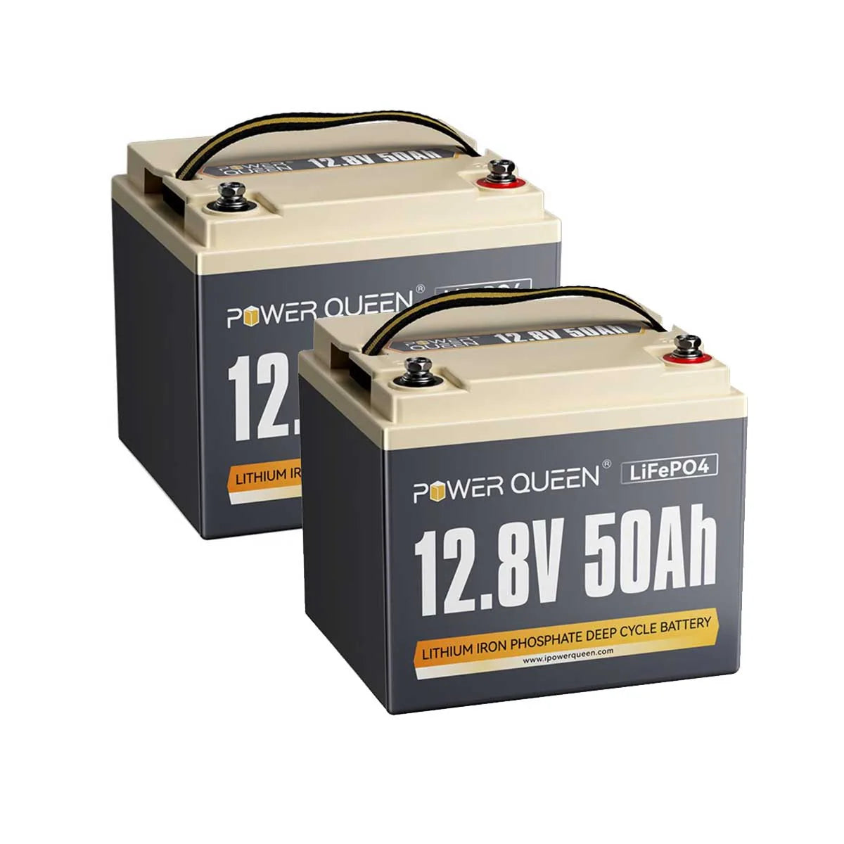 Power Queen 12V 50Ah LiFePO4 Battery