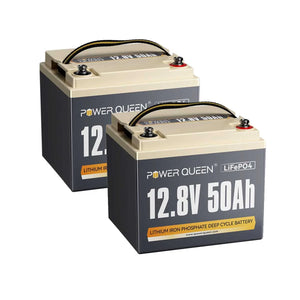Power Queen 12V 50Ah LiFePO4 Battery