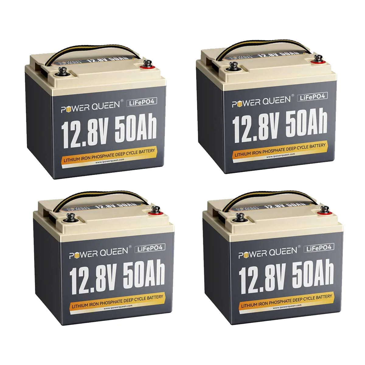 Power Queen 12V 50Ah LiFePO4 Battery