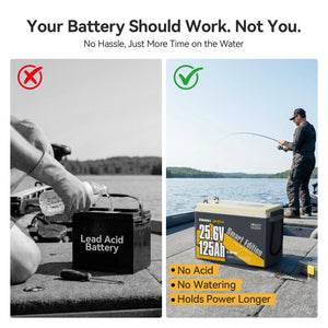 Batterie LiFePO4 Power Queen 12 V 200 Ah