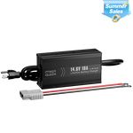 [Like New] Power Queen 14.6V 10A LiFePO4 Battery Charger For 12V LiFePO4 Lithium Battery
