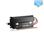 Power Queen 14.6V 40A LiFePO4 Battery Charger for 12V LiFePO4 Battery
