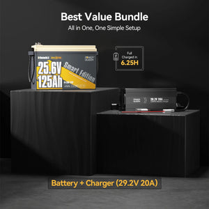 Batterie LiFePO4 Power Queen 12 V 200 Ah
