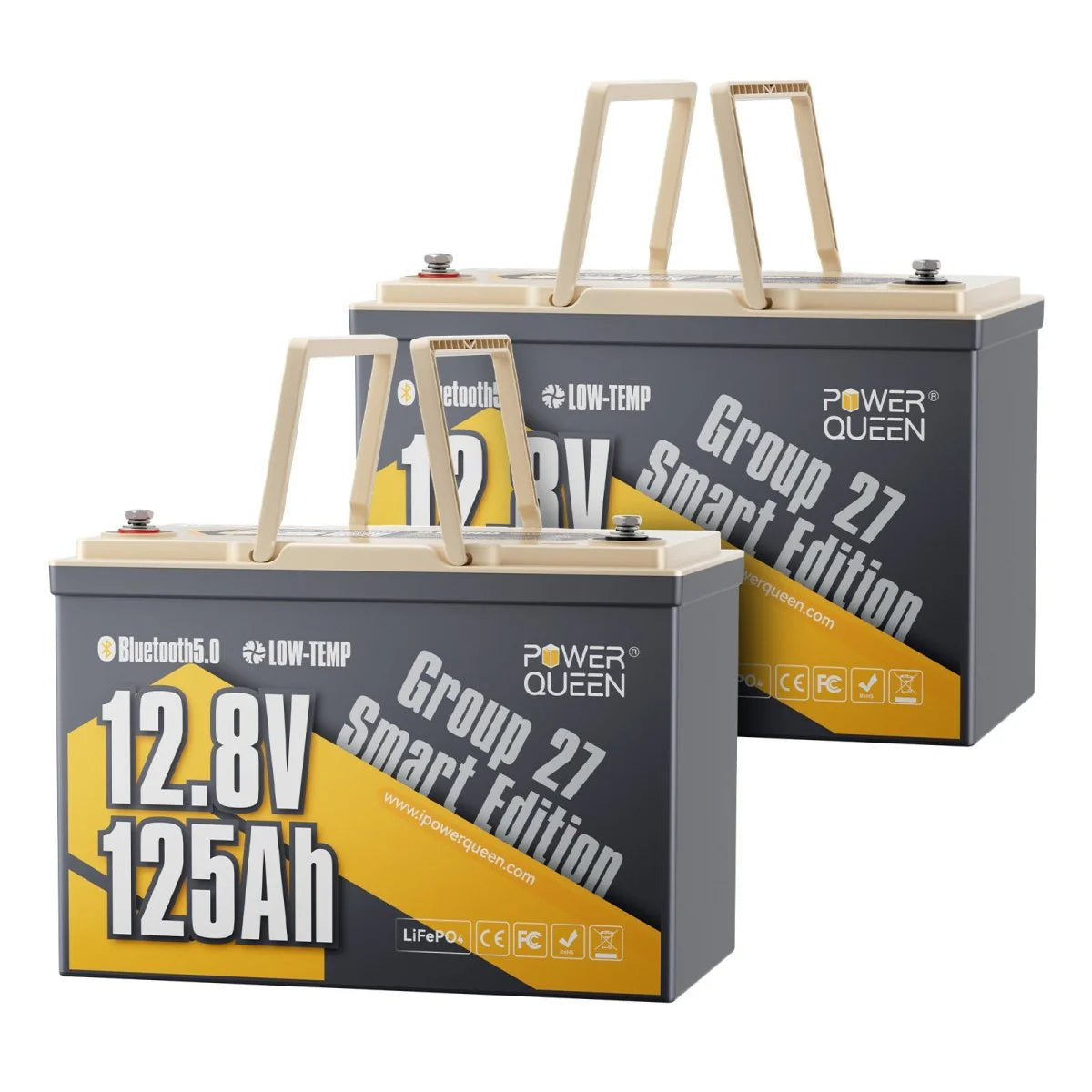 Batterie LiFePO4 Power Queen 12 V 200 Ah