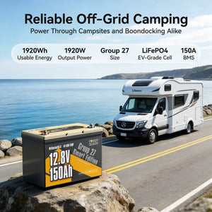 Batterie LiFePO4 Power Queen 12 V 200 Ah