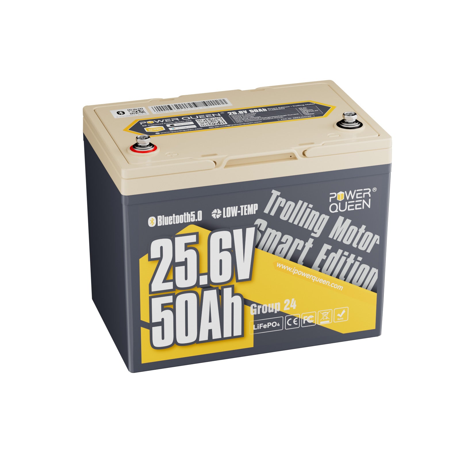 Batterie LiFePO4 Power Queen 12 V 200 Ah