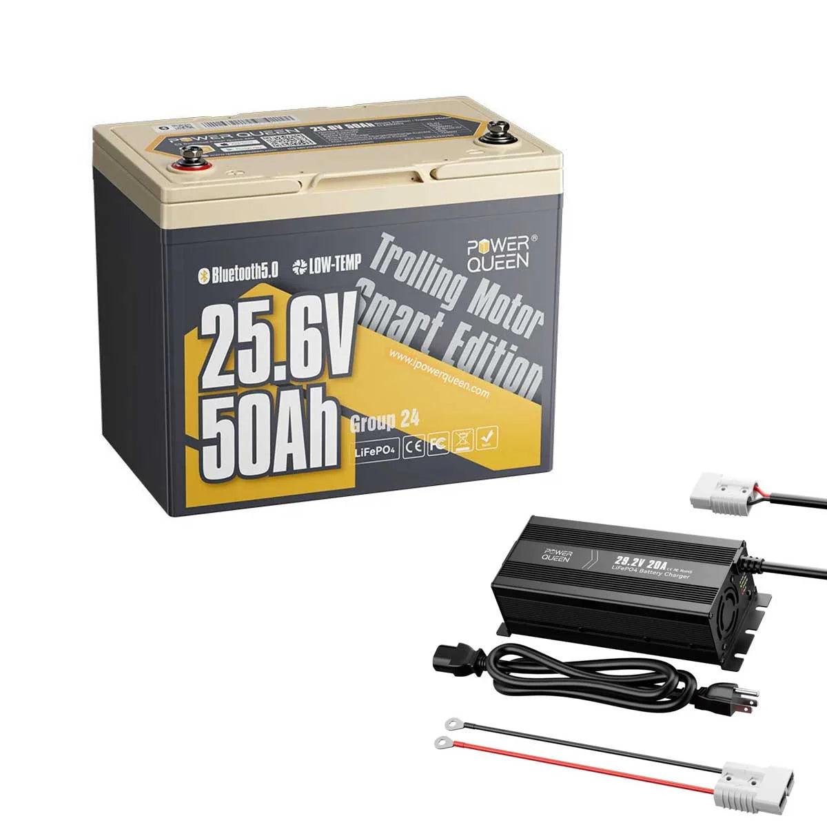 Batterie LiFePO4 Power Queen 12 V 200 Ah