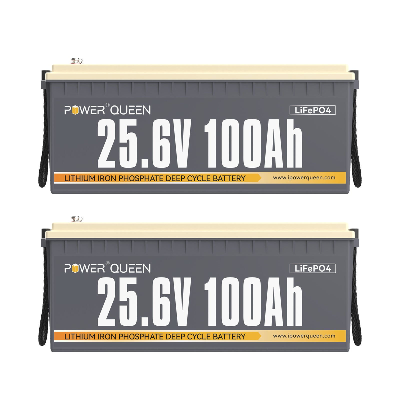 [48-Hour Flash Sale] Power Queen 24V 100Ah LiFePO4 Battery