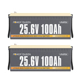 Power Queen 24V 100Ah LiFePO4 Battery