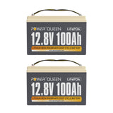 Power Queen 12V 100Ah LiFePO4 Battery