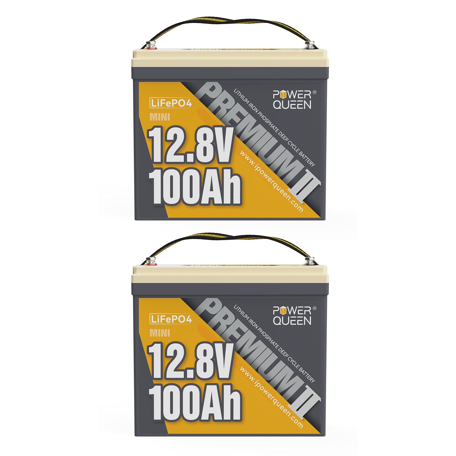 [Final CA$313] Power Queen 12V 100Ah Mini LiFePO4 Battery