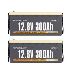 Power Queen 12V 300Ah LiFePO4 Battery