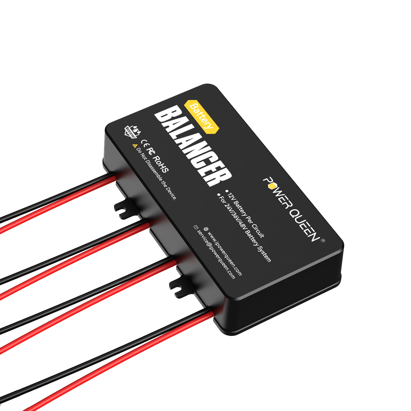 Power Queen Battery Balancer 48V Battery Equalizer for 24V/36V/48V Battery Bank
