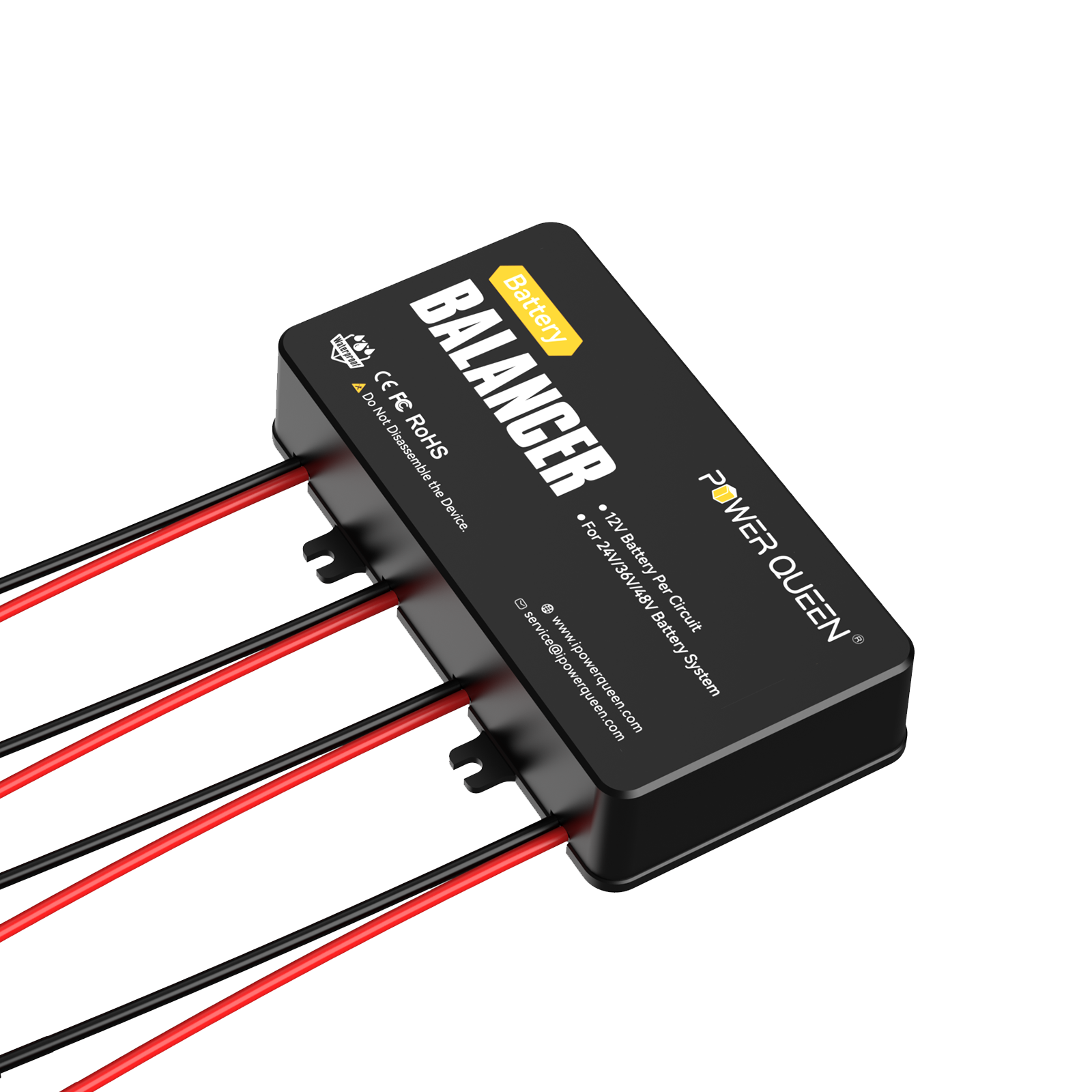 Chargeur de batterie Power Queen 14,6 V 20 A LiFePO4 pour batterie 12 V LiFePO4 