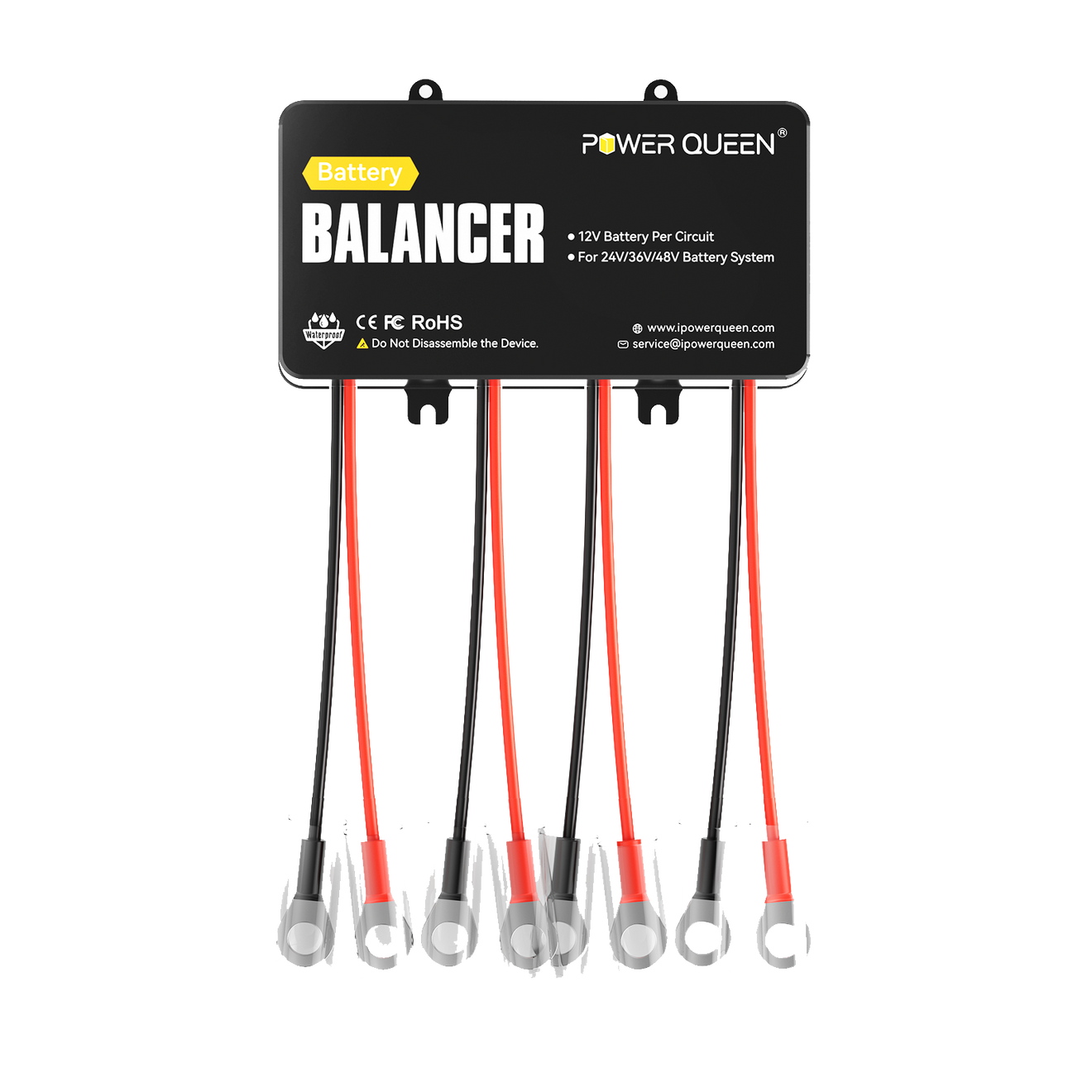 Power Queen Battery Balancer 48V Battery Equalizer for 24V/36V/48V Battery Bank