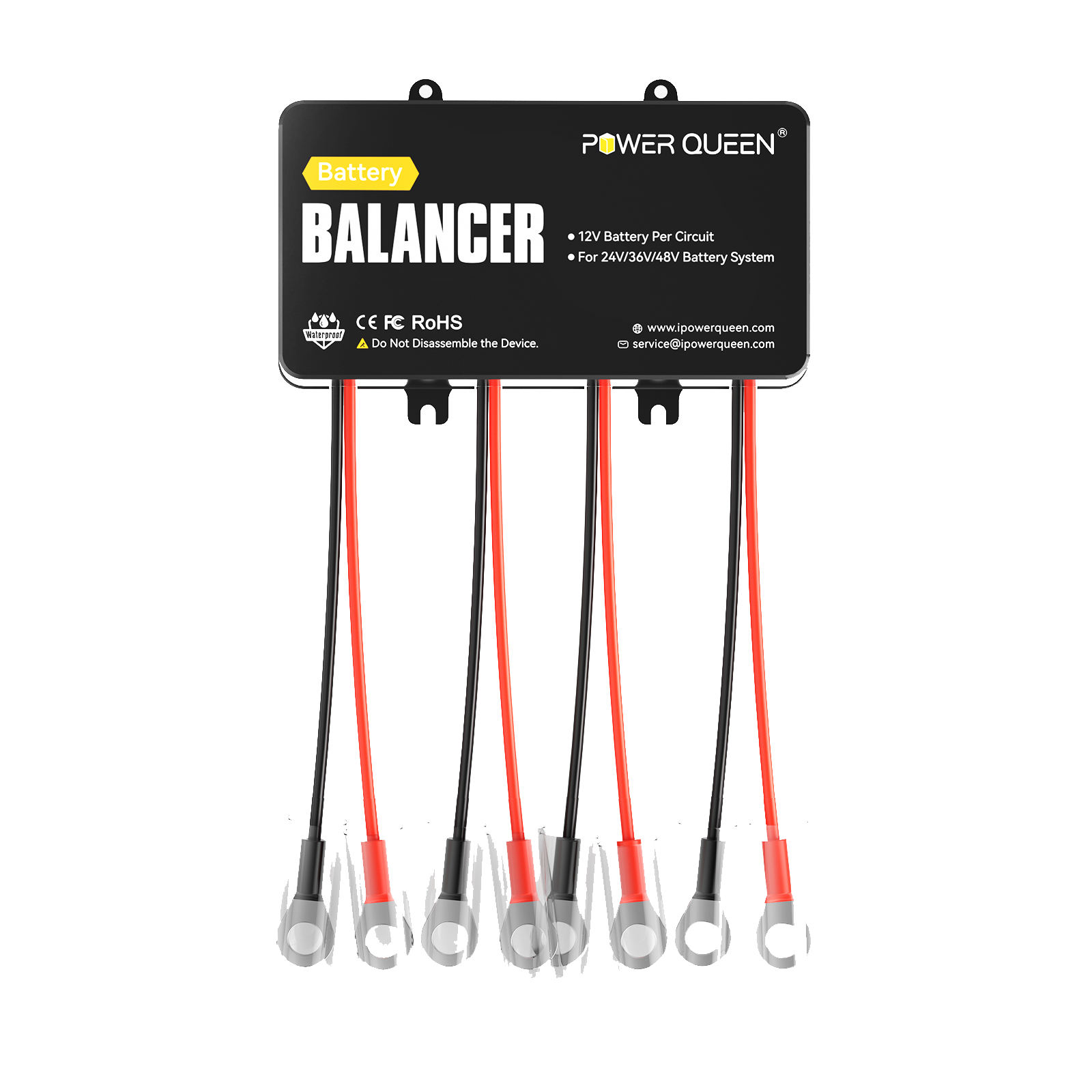 Chargeur de batterie Power Queen 14,6 V 20 A LiFePO4 pour batterie 12 V LiFePO4 