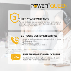 Batterie LiFePO4 Power Queen 12 V 200 Ah