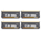 Power Queen 12V 300Ah LiFePO4 Battery