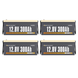 Power Queen 12V 300Ah LiFePO4 Battery