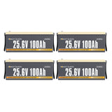 Power Queen 24V 100Ah LiFePO4 Battery