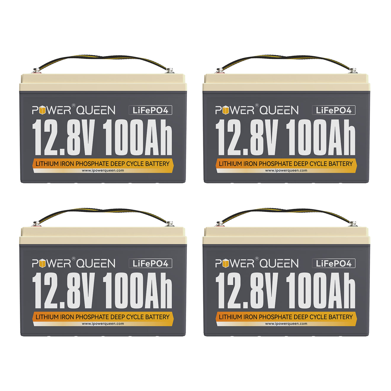 Power Queen 12V 100Ah LiFePO4 Battery