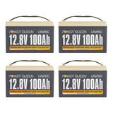 Power Queen 12V 100Ah LiFePO4 Battery