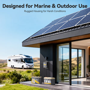 Power Queen 2-Bank 10A (10A/Bank) Dual Smart Battery Charger